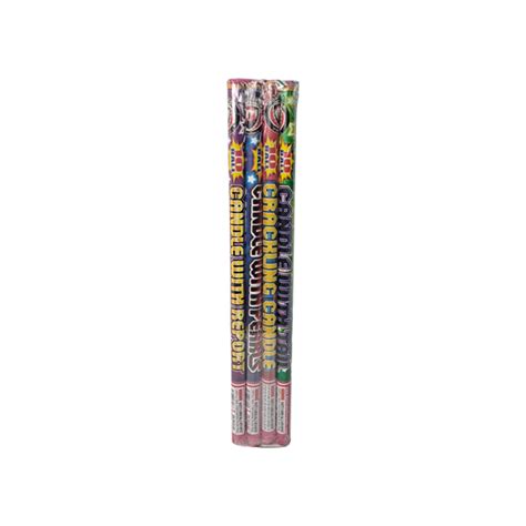 Roman candle with five magical balls